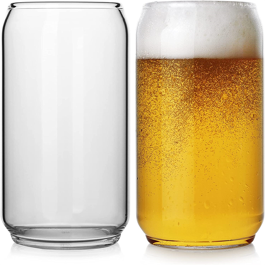 Beer Glass Can Shaped 473ml