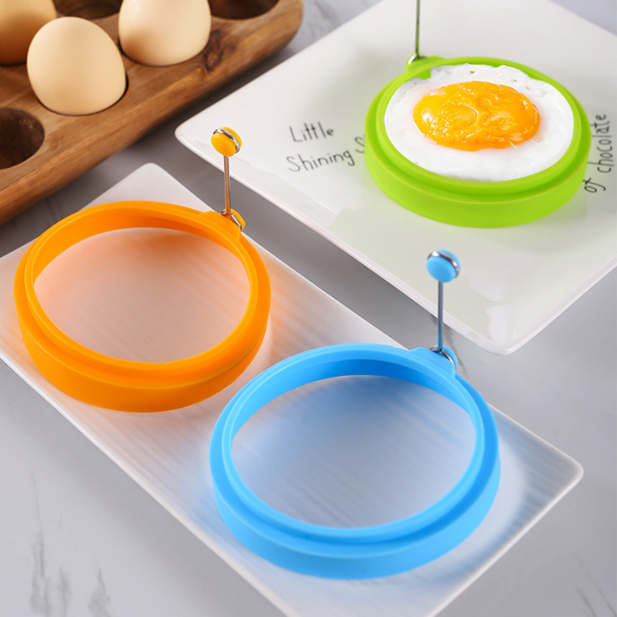 Non-slip Silicone Egg Omelette Maker - Heat Insulated And Easy To