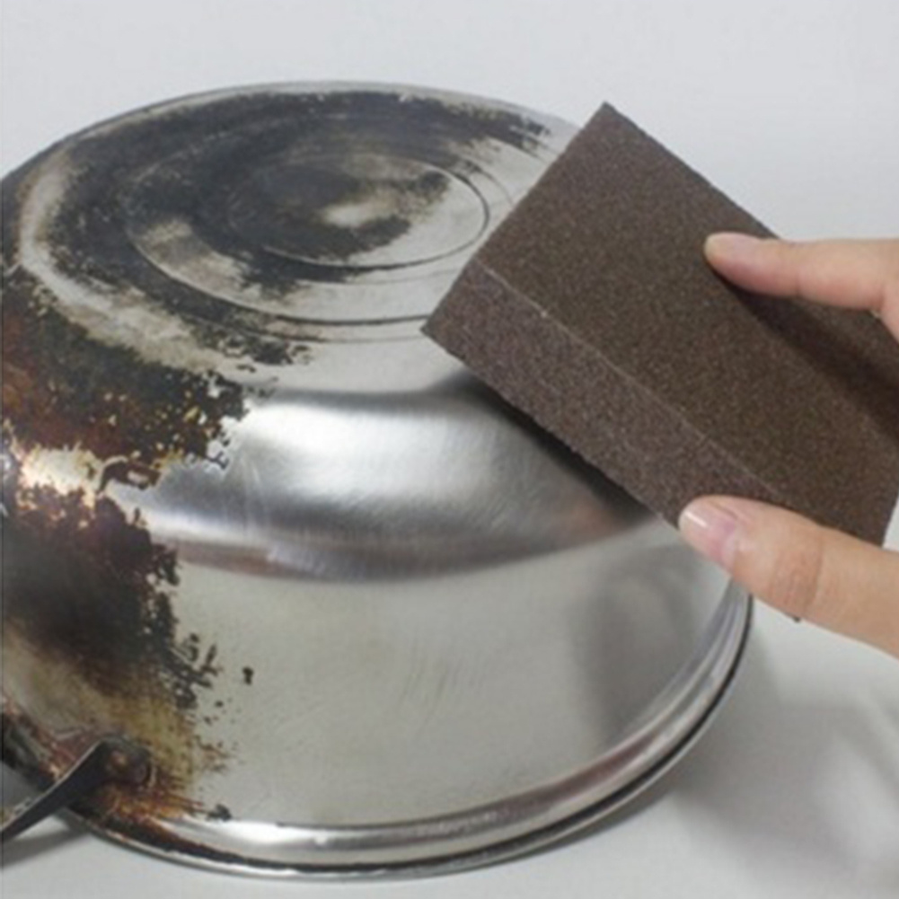 Silicon Carbide Sponge Cleaning Brush Emery Rust Removing For Industrial, Abrasive, Rust Removal 