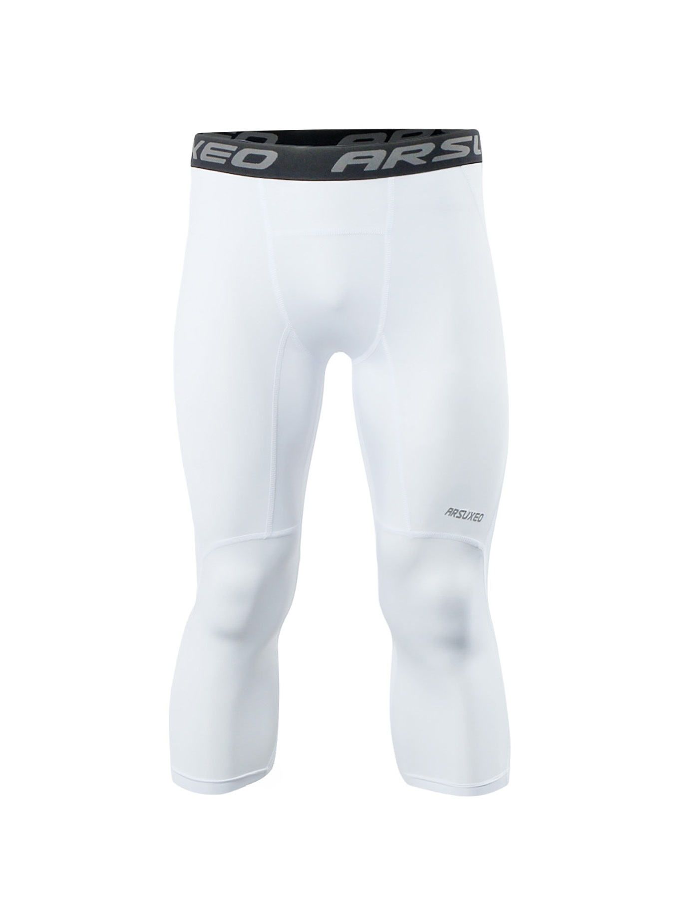 ARSUXEO Hardloopshorts voor heren, 2-in-1, actieve gymbroek met 2 zakken met ritssluiting B191, legergroen met telefoonhoesje, S