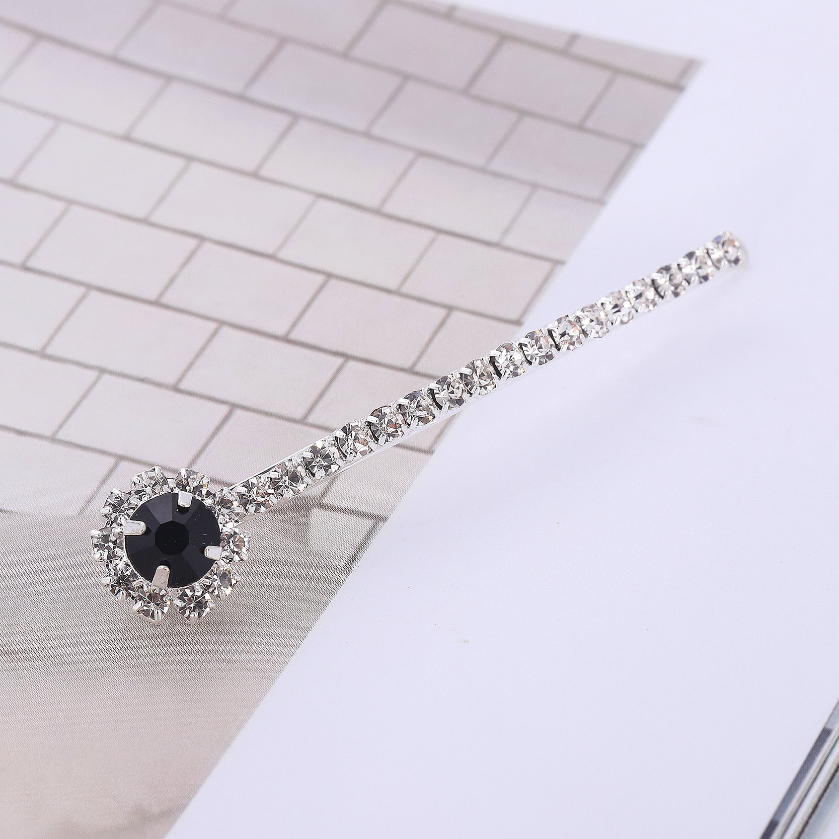 Rhinestone Bobby Pins Faux Pearl Hair Barrettes