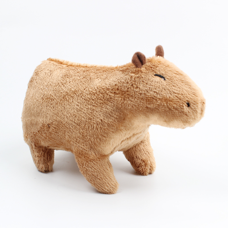 2022 Nouvelle simulation Eau Cochon d'Inde Peluche Jouet Capybara Mignon  Figure Cadeau de Noël