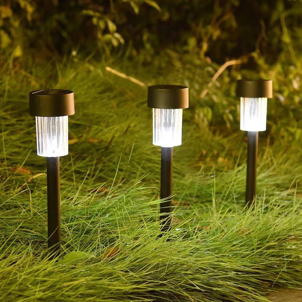 flush solar landscape lights