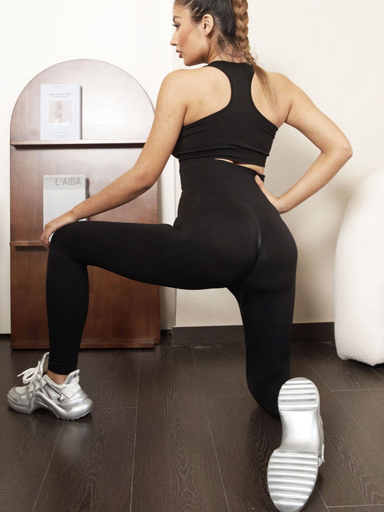 Seamless Yoga Pants Push Up Leggings Women Gym Sport Fitness Yoga High  Waist Legging Squat Proof Sports Energy Workout Leggins (Color : Blue, Size  : Large) : : Clothing, Shoes & Accessories