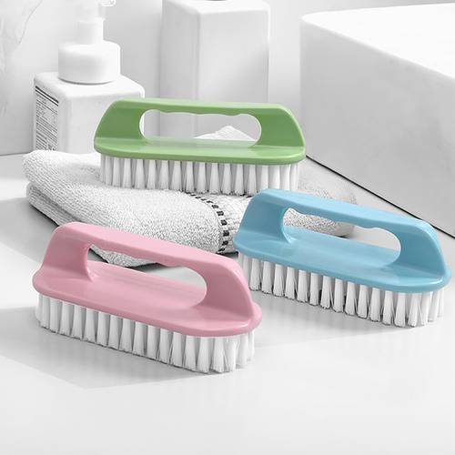 1pc Household Plastic Laundry Brush, Cleaning Bristle Multipurpose Brush