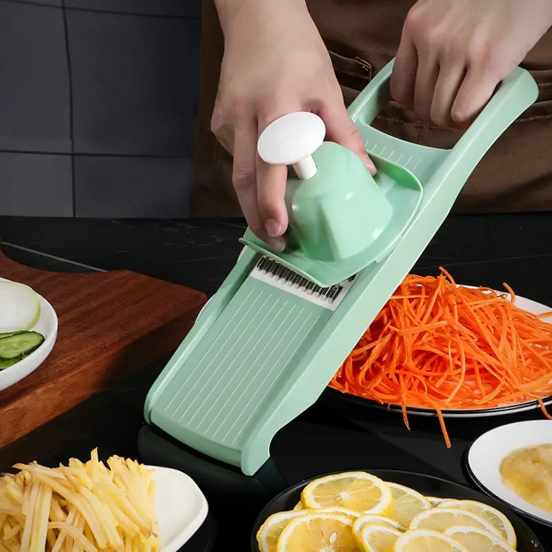 1 Set Kitchen Vegetable Cutting Artifact, Multifunctional Kitchen Grater,  Stainless Steel Potato Slicer Shredder