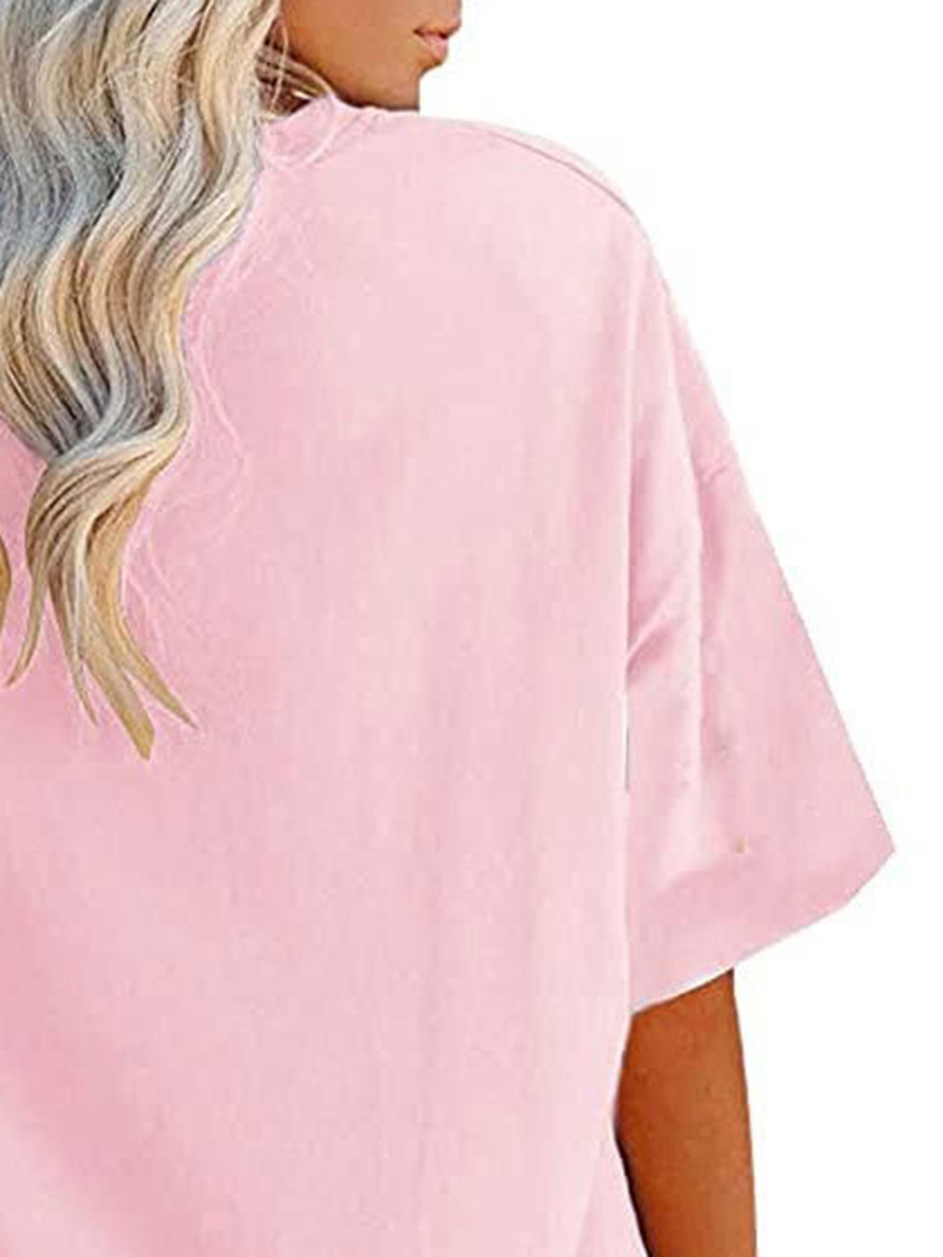 Cathalem Womens Oversized T Shirts Crewneck Short Sleeve Casual