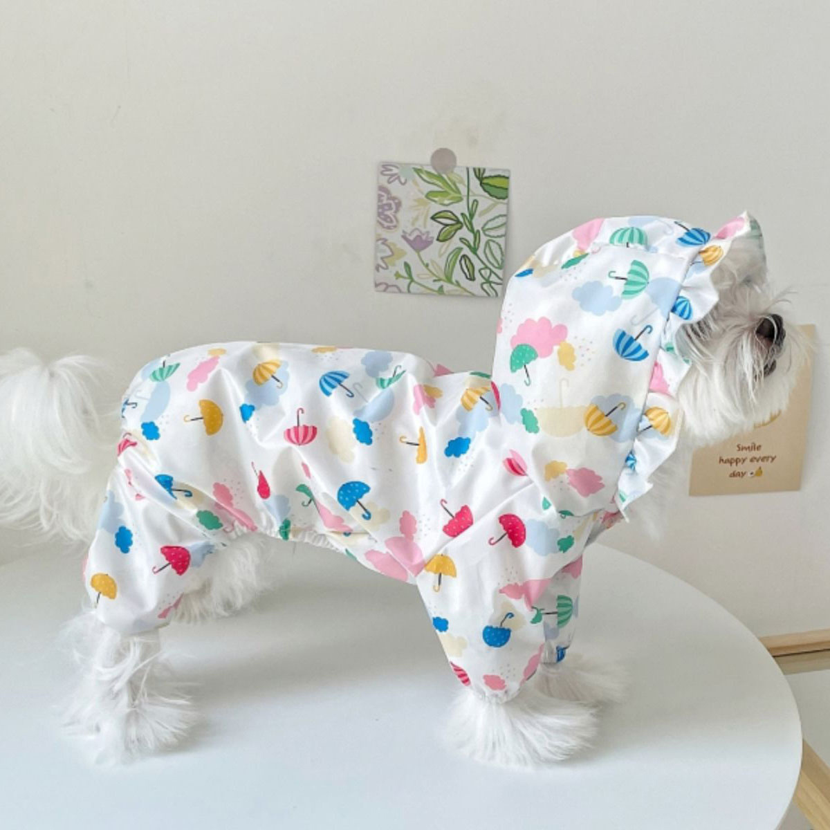 

Waterproof Pet Raincoat For Small Dogs - Cute And Functional Outdoor Dog Apparel