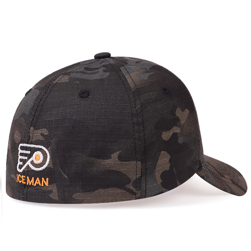 Camouflage Wolf Baseball Cap For Men