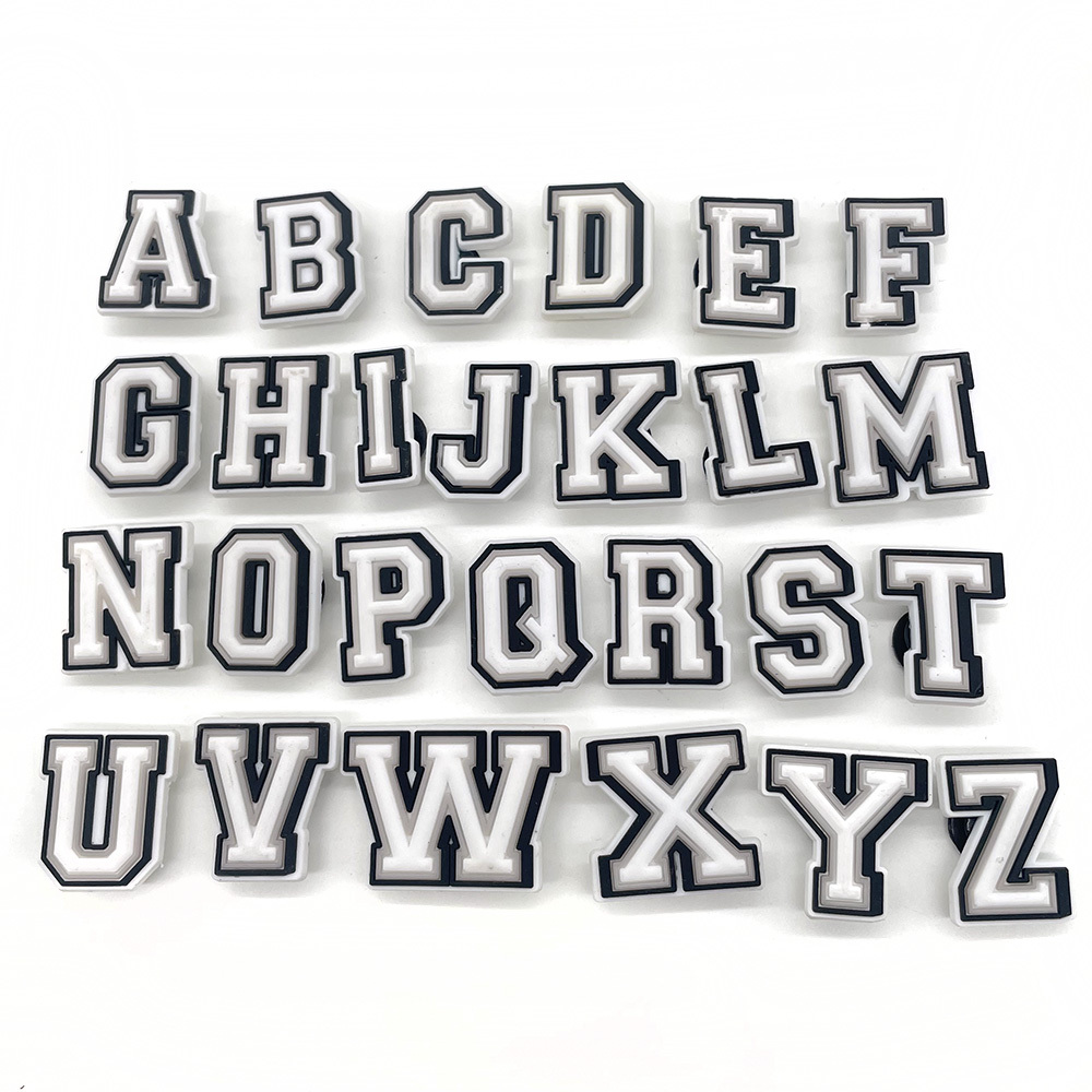 Discontinued Items SMALL LETTER a Z Plastic Crocs Shoes Letter