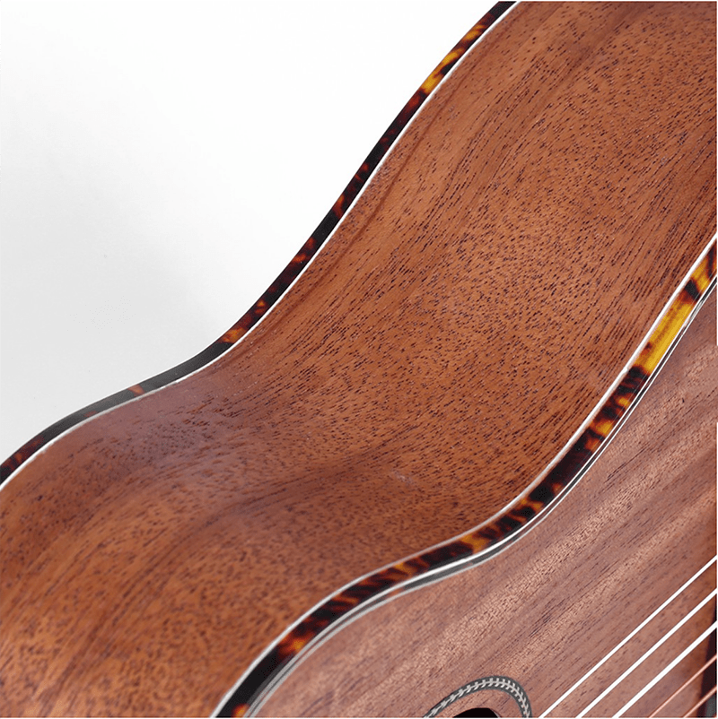 Initer Guitarlele Ukulele Mahogany Wood 6 Nylon Strings Temu New Zealand