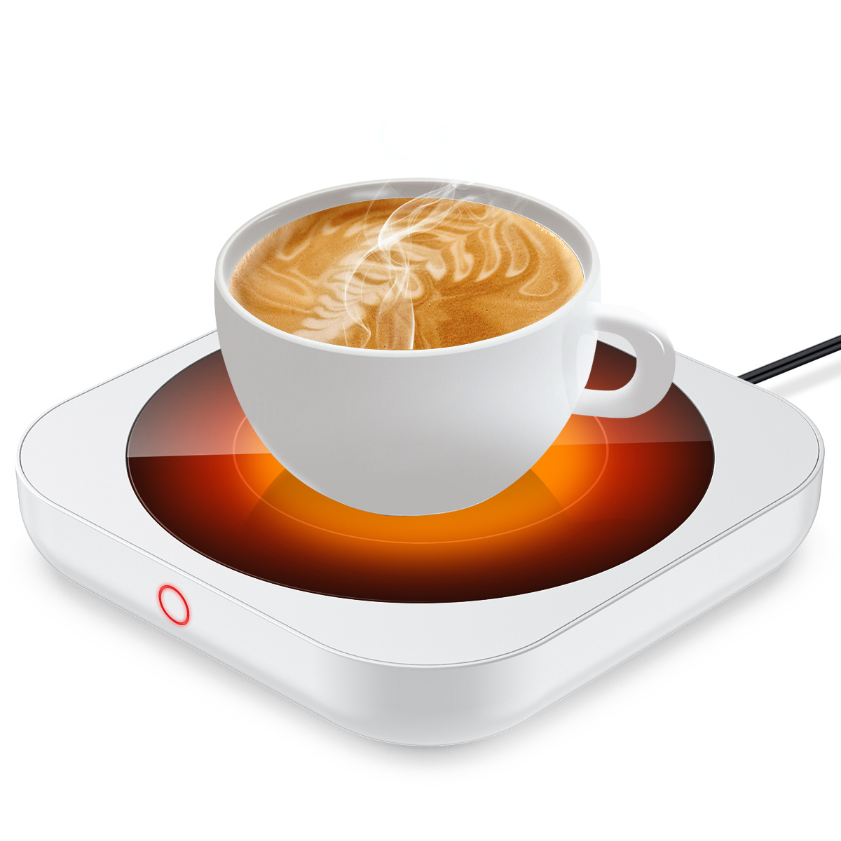 Coffee Mug Warmer & Mug Set, Cute Coffee Cup Warmer for Desk Home