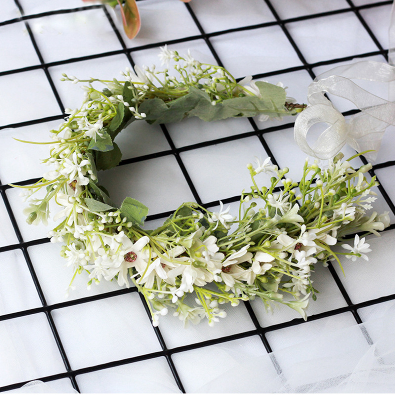 Flower sale garland headdress