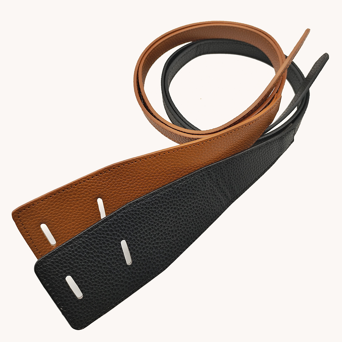 Ceinture pour femme. large à nouer en cuir de vachette - Accessoire Tendance