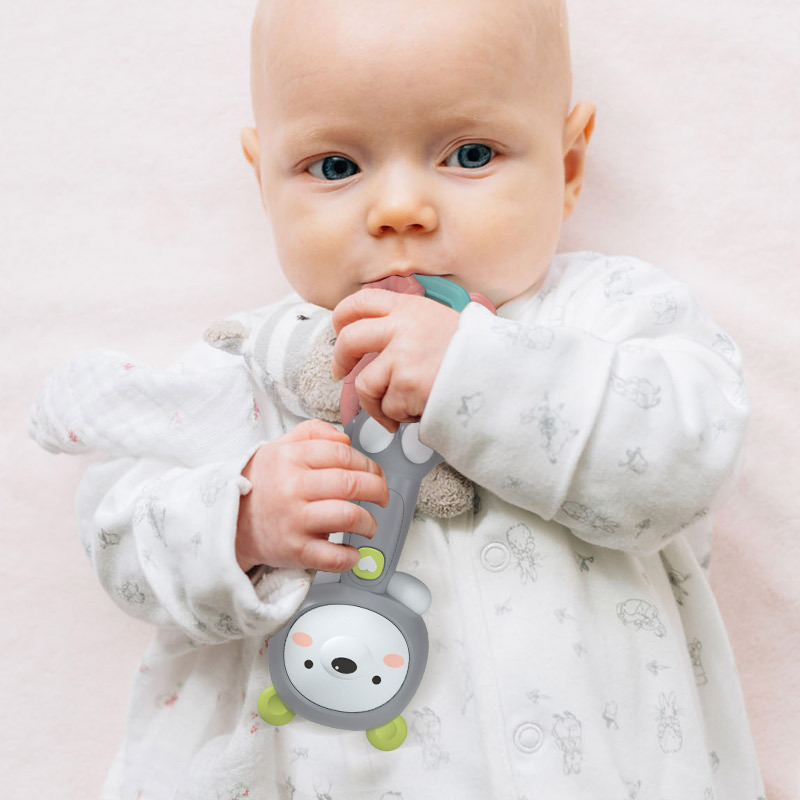Little Chime Rattle Single Piece Big for Infants. Sweet Musical Sound Makes  Infants Happy While Playing with This Rattle