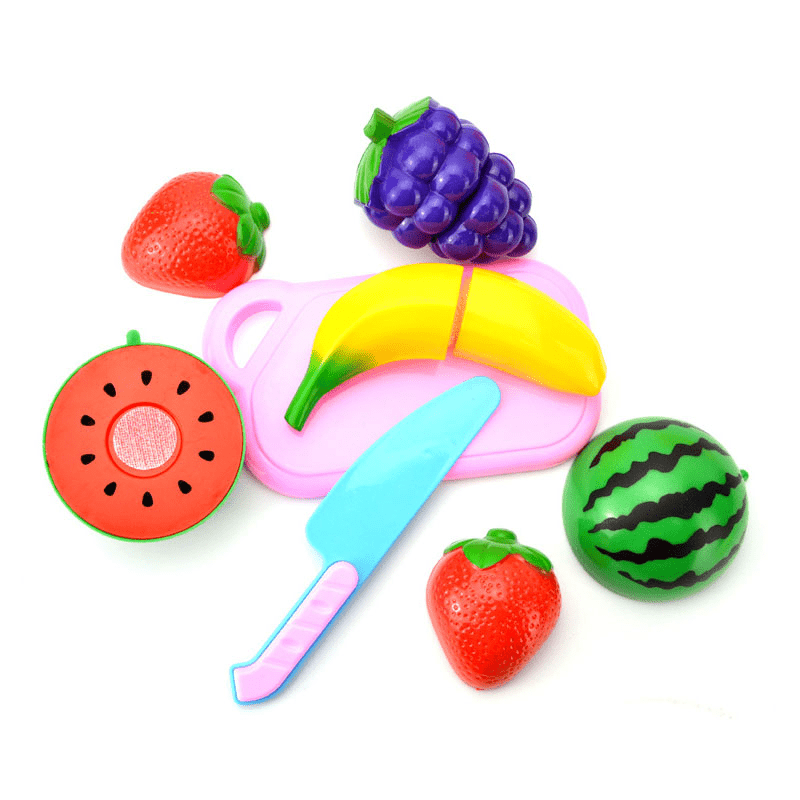 Kids Fruit & Vegetable Cutting Set - Kitchen Pretend Play Toys For Hours Of  Fun! - Temu