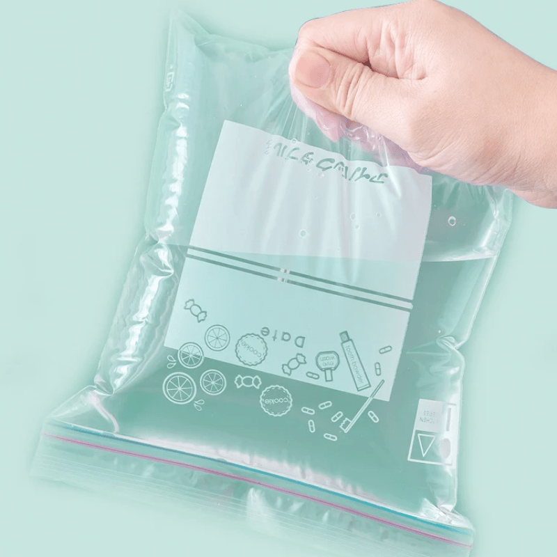Reusable Sandwich Bags - Leak-proof Double Ziplock Seal Bags