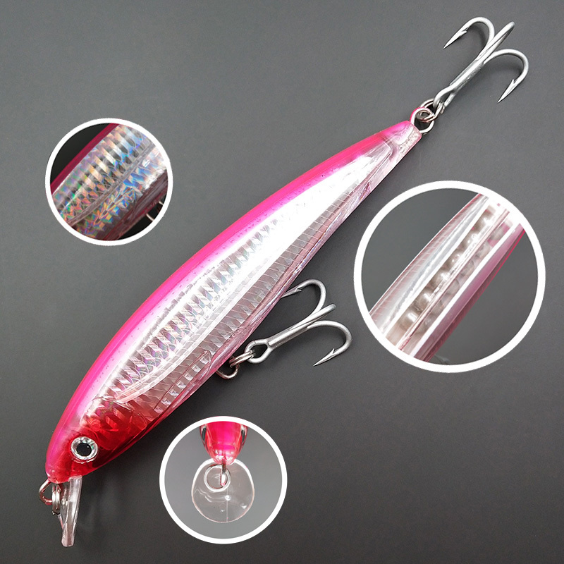 Catch Bigger Fish Lunker Floating Minnow Saltwater Trolling - Temu Italy