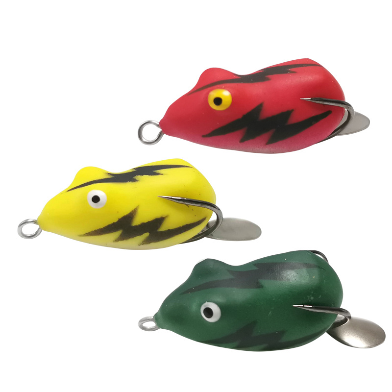 Soft Sequined Frog Fishing Lure Lifelike Bionic Design Temu Australia