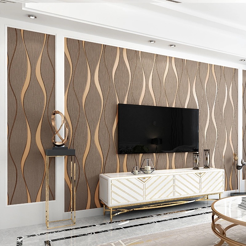 Papel pintado 3D de seda grande para decoración del hogar pintar papel  tapiz para paredes 3D TV fondo pared baño restaurante salón pasillo cocina  – Yaxa Store