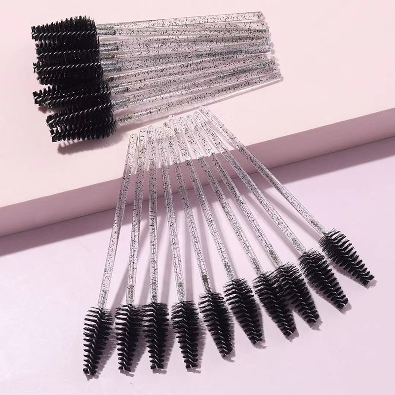 Black Glitter Disposable Mascara Brush (100 pieces)