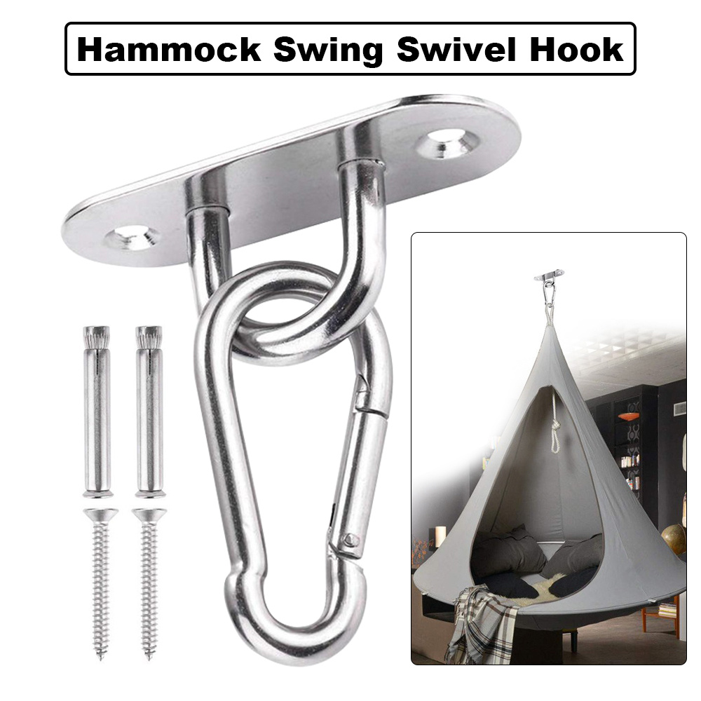 Heavy Duty Hammock Hooks, Stainless Steel Hanging Kit For Hammock