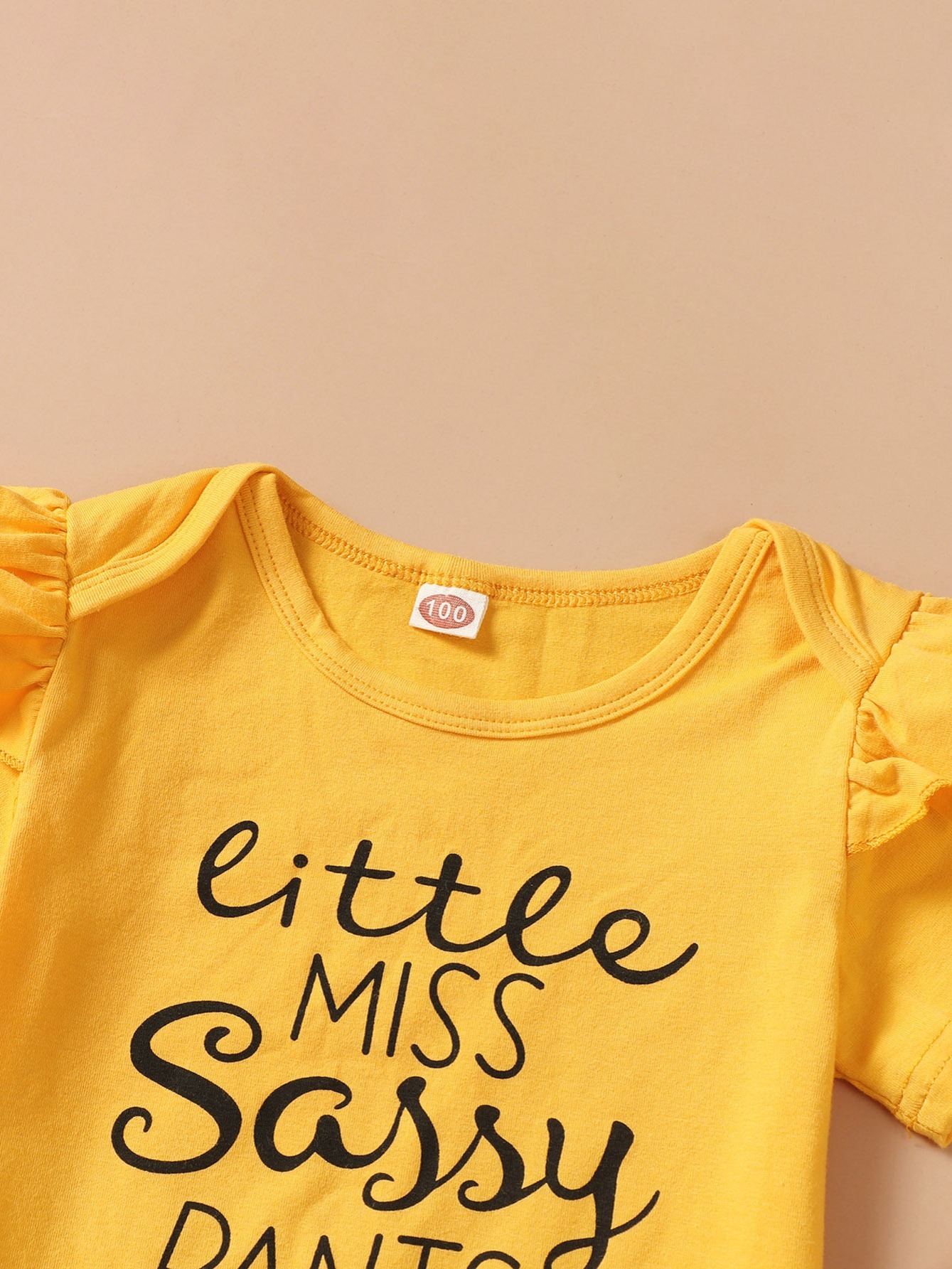 Adorable Outfit Baby Girls 'little Miss Sassy Pants' T shirt - Temu Canada