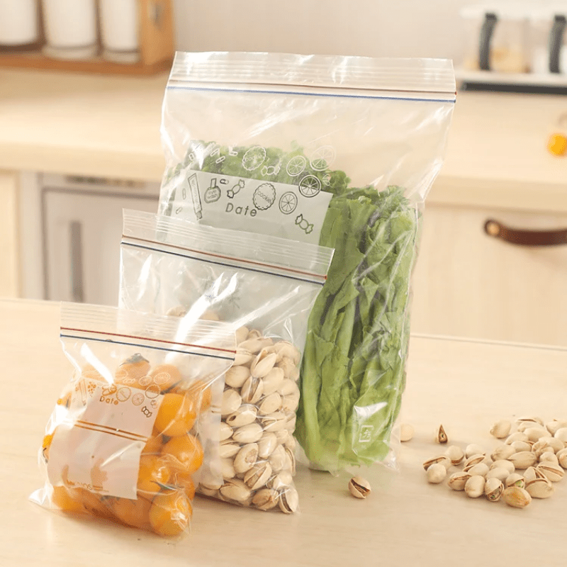 Reusable Sandwich Bags - Leak-proof Double Ziplock Seal Bags - Keep Your  Food Fresh & Tasty! - Temu