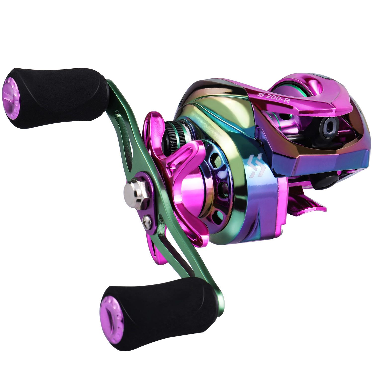 SOUGAYILANG 12+1 BB Travel Fishing Reel - Left/Right Hand Retrieve -  Lightweight and Durable