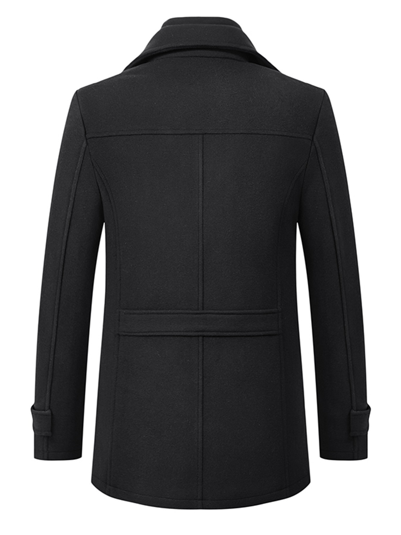 Winter Wear Business Casual Wool Overcoats Mens Long Woolen Coats