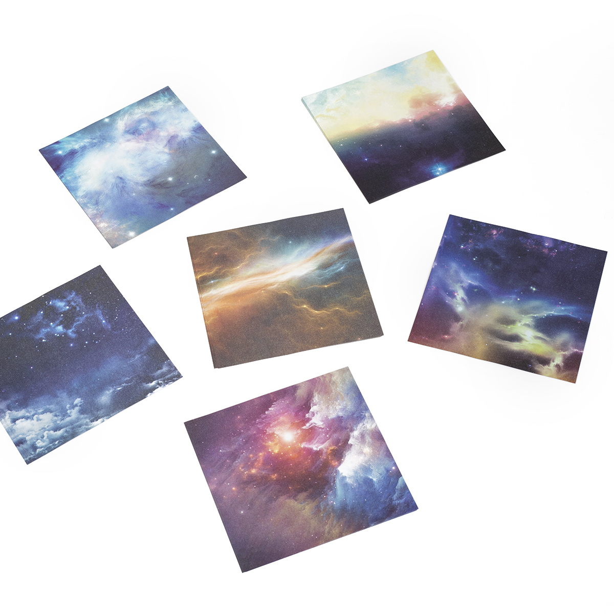 200Pcs Origami Paper 6 x 6 Inch Colored Double Sided Printed Scrapbook  Paper Square Galaxy Outer Space Easy Folding Art Craft Paper for Kids  Adults School 