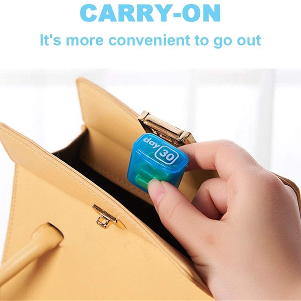 Plastic Multi compartment Pill Box Keyboard Type 31 Temu