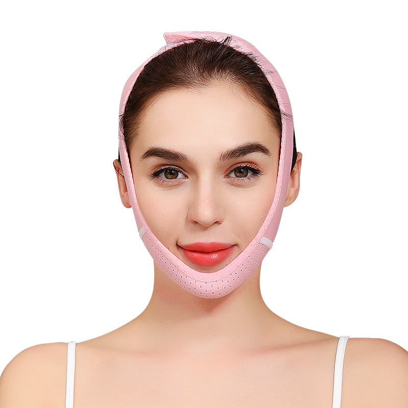 Double Chin Reducer Eliminator V Line Lifting Mask Instant Face Lift  Slimming Strap Collagen Neck Tightening Tape V Shape Chin Up Patch Jawline  Contour Firming Band 5 pcs White