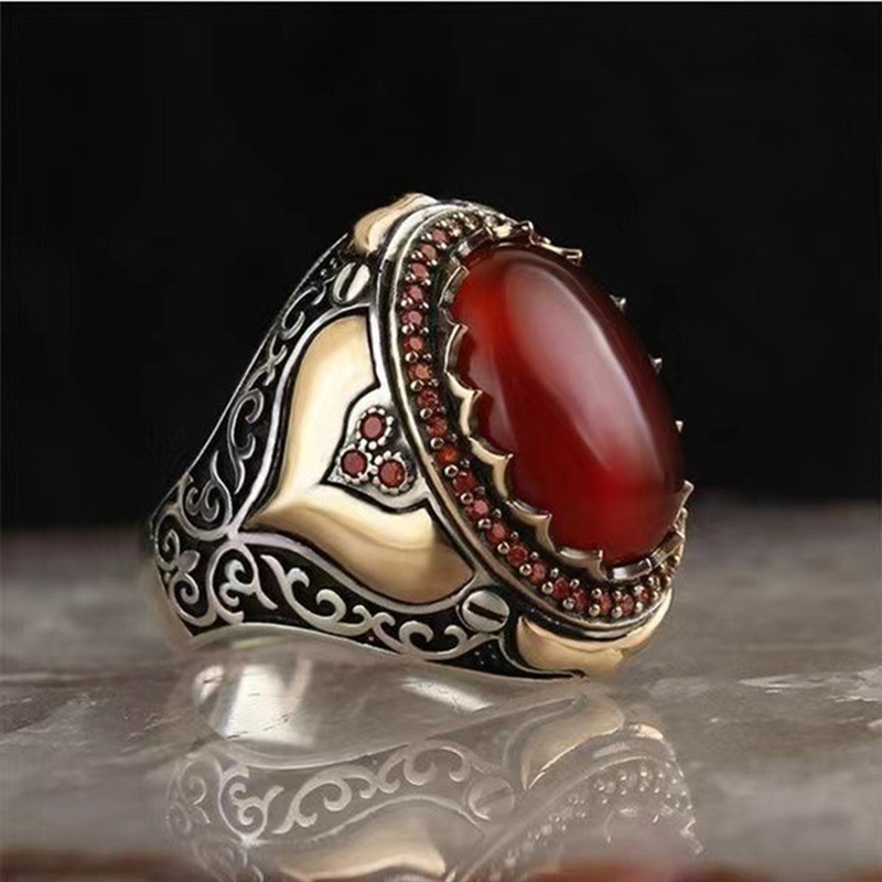 Carved Ring for Men