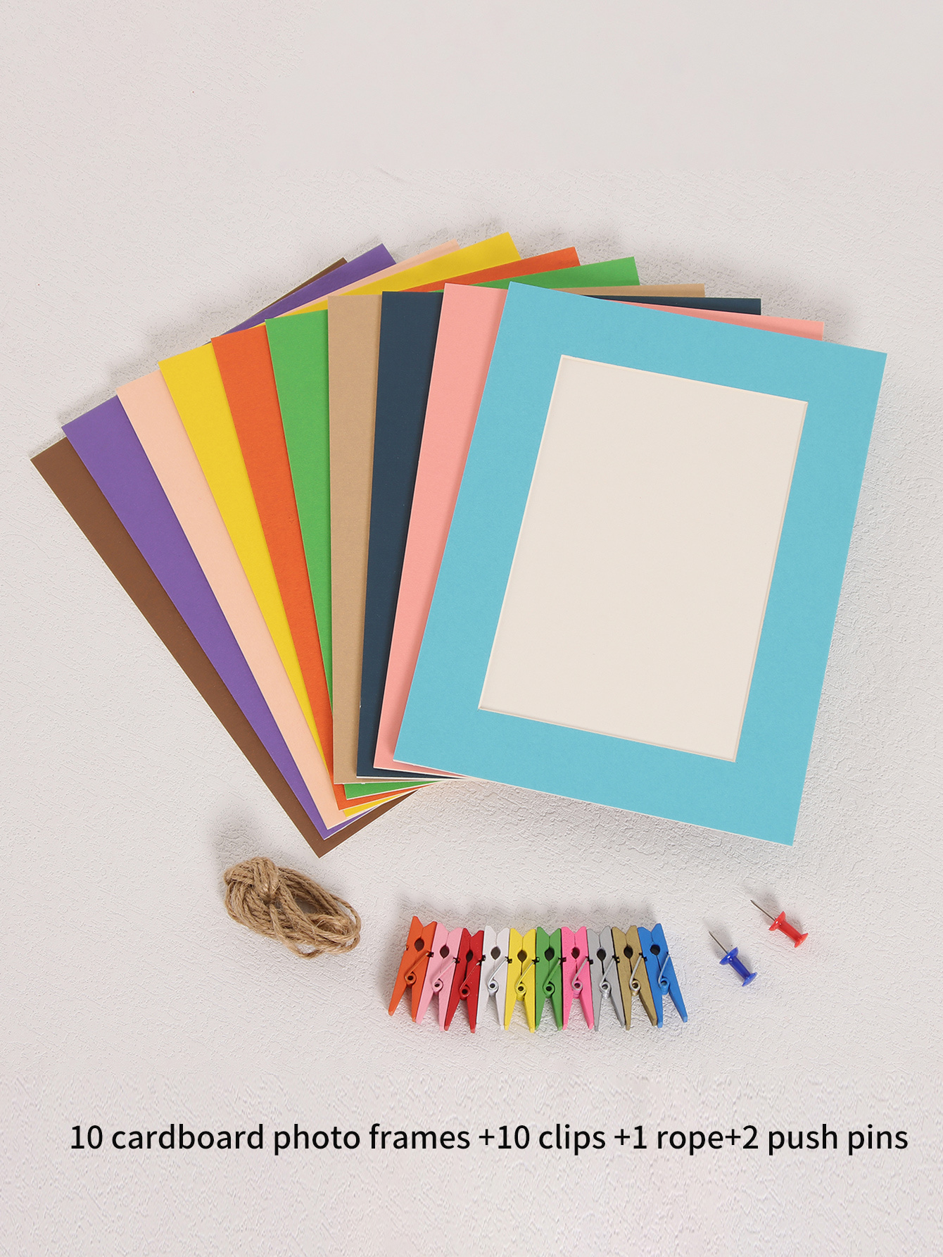 Paper Photo Frames  Cardboard Picture Hanging Kit With - Temu