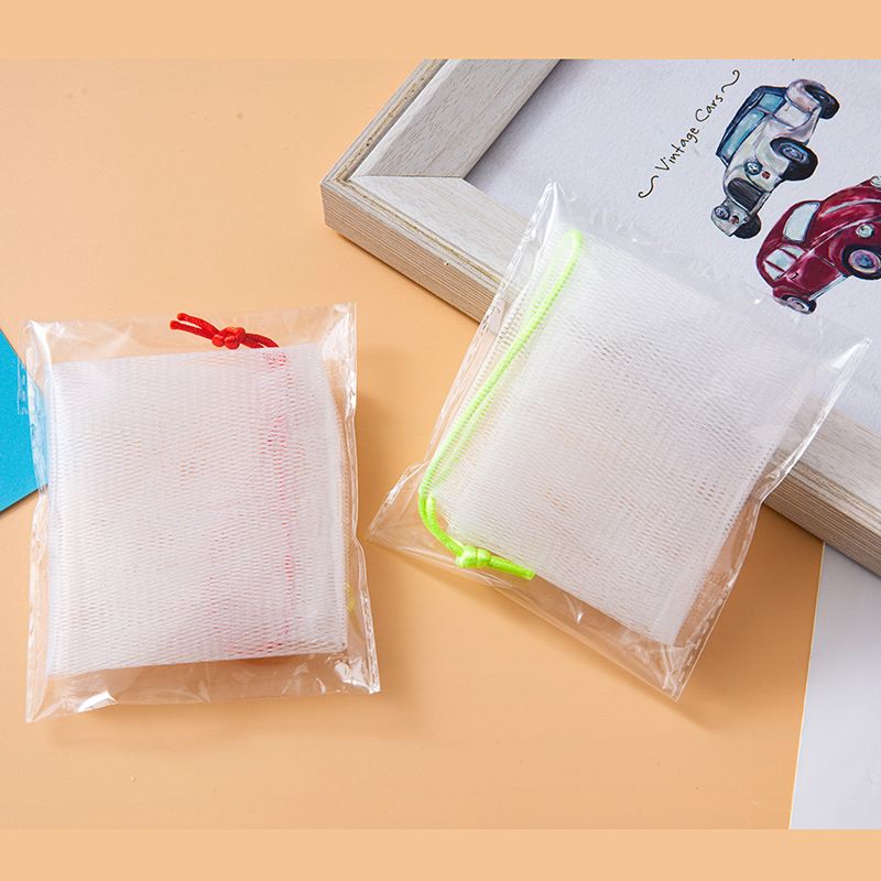 10pcs Handmade Soap Mesh Bags, Foaming Net Double Layer Bubble Foam Net,  Soap Blister Mesh Sponge Soap Storage Pouch Bathroom Accessories - Beauty   Personal Care - Temu