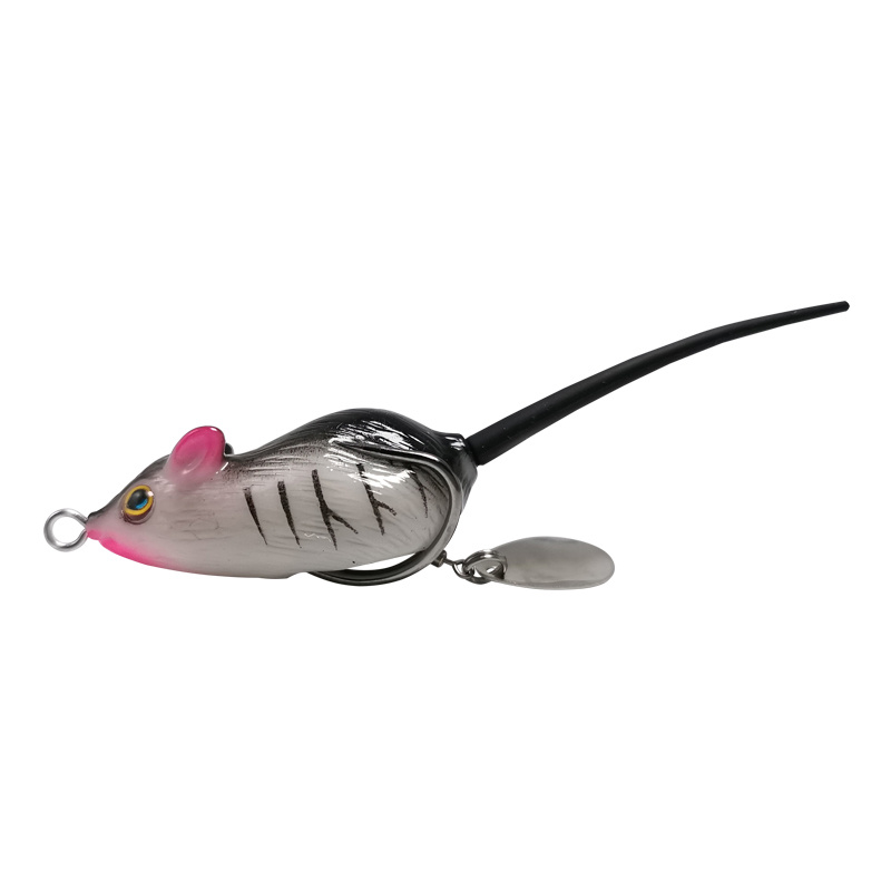 1pc Soft Bionic Little Mouse Fishing Lure - Realistic Design, 4.5cm/9.3g,  Perfect for Catching Big Fish