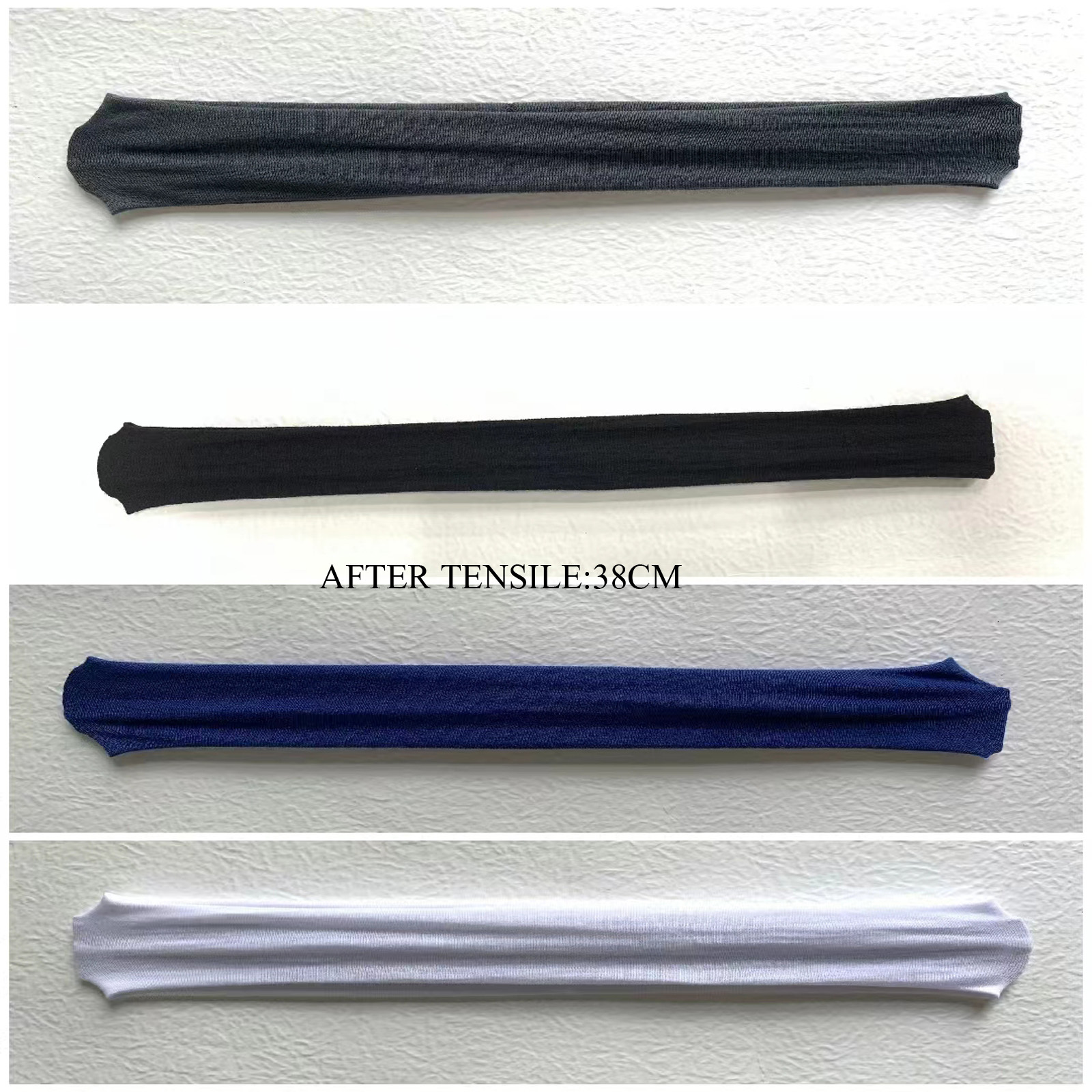 6pcs Solid Hair Band