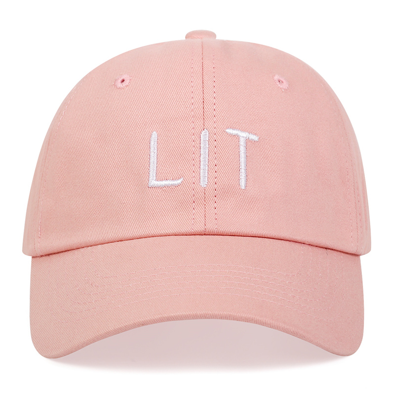 Pink store lit cap