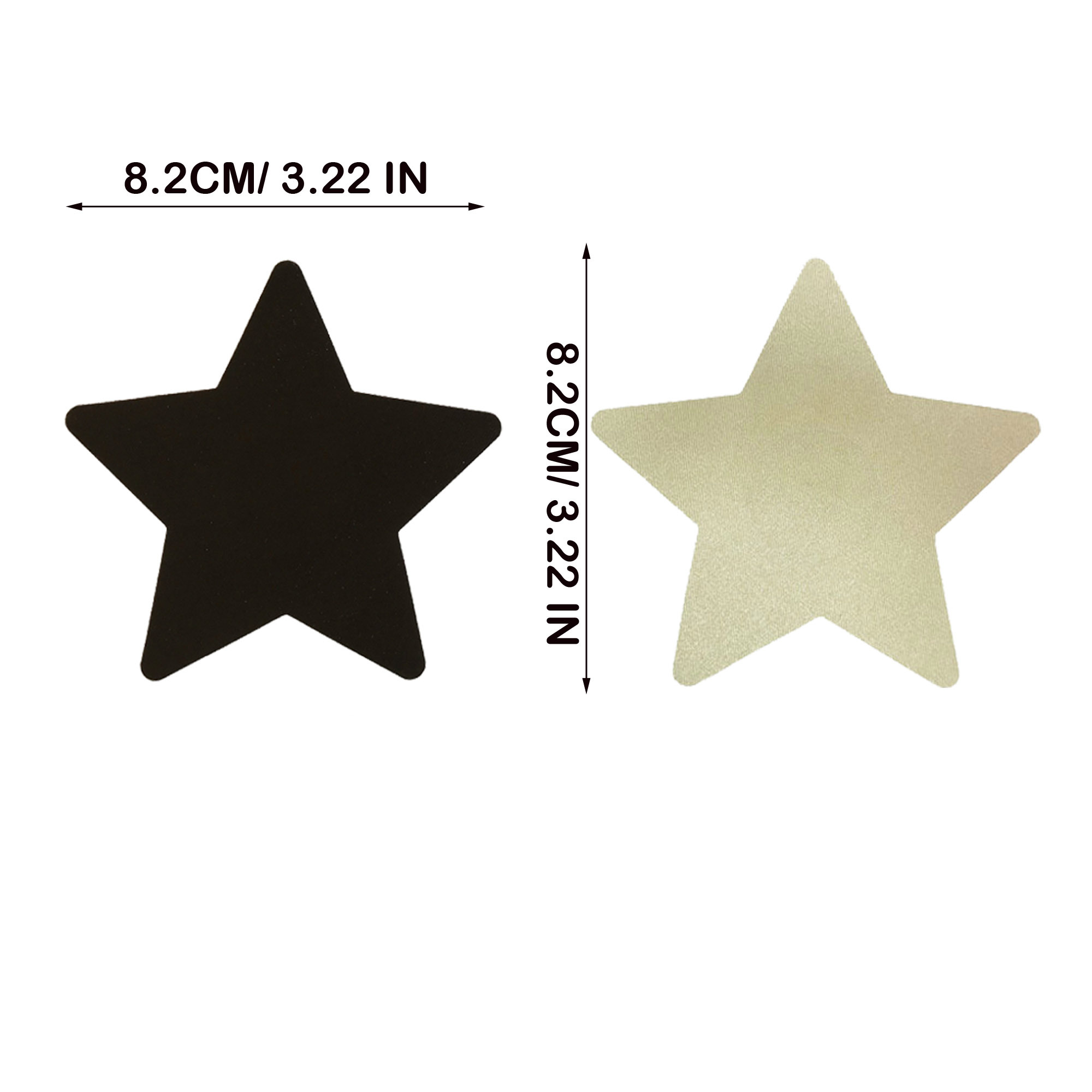 10 Pairs Women's Invisible Nipple Covers Adhesive Satin Pasties