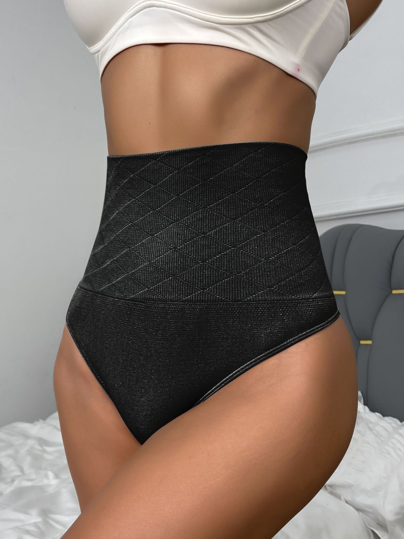 HIGH WAIST BODY Shaper Tummy Control Thong Pants Shapewear Slim Underwear  UK £5.95 - PicClick UK