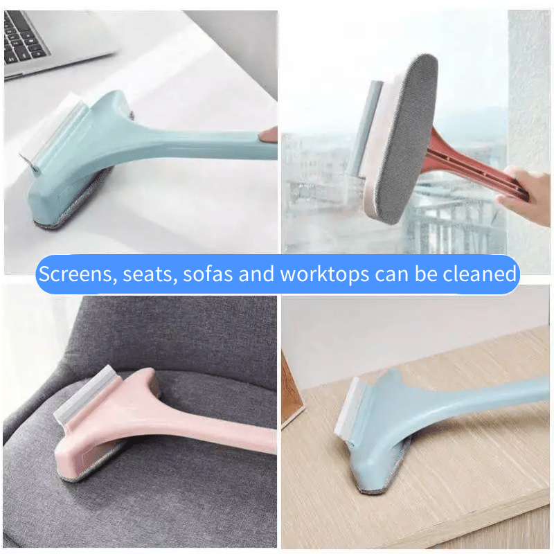 Multifunctional Detachable Window Screen Cleaner Brush With - Temu