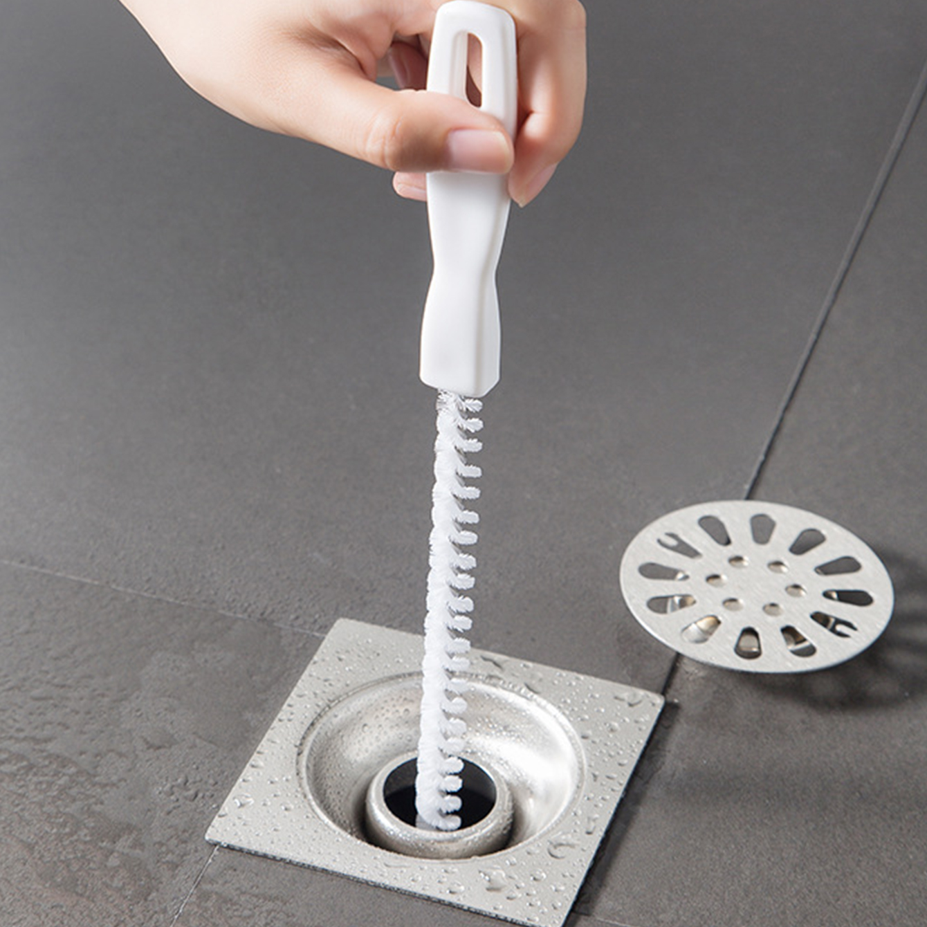 Flexible Drain Cleaner Brush Unclog Your Sink Pipe Bathroom - Temu