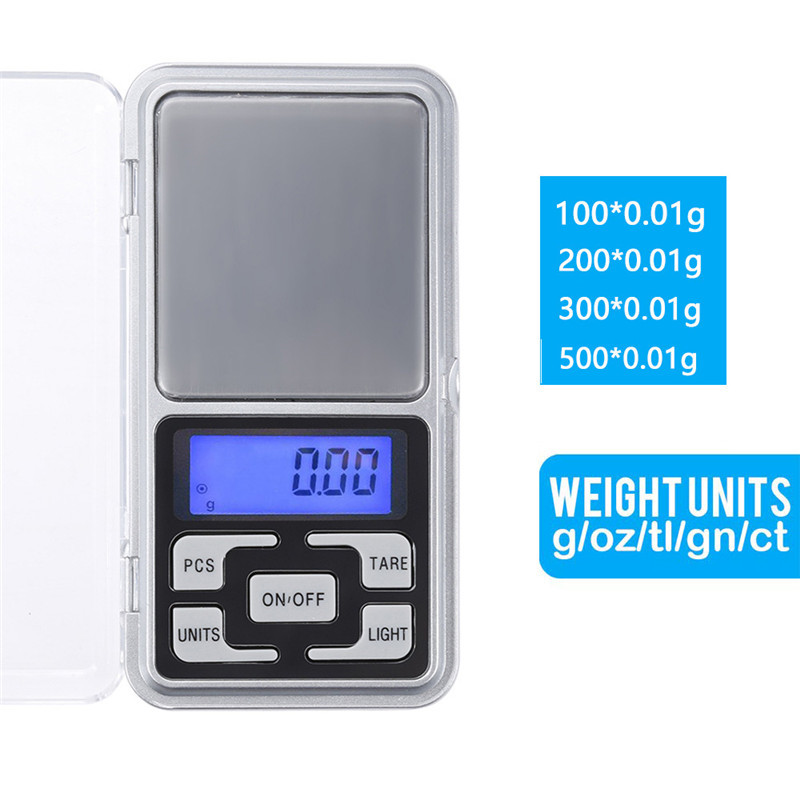 Pocket Digital Scales 0.01g 200g Jewellery Gold Weighing Mini LCD  Electronic