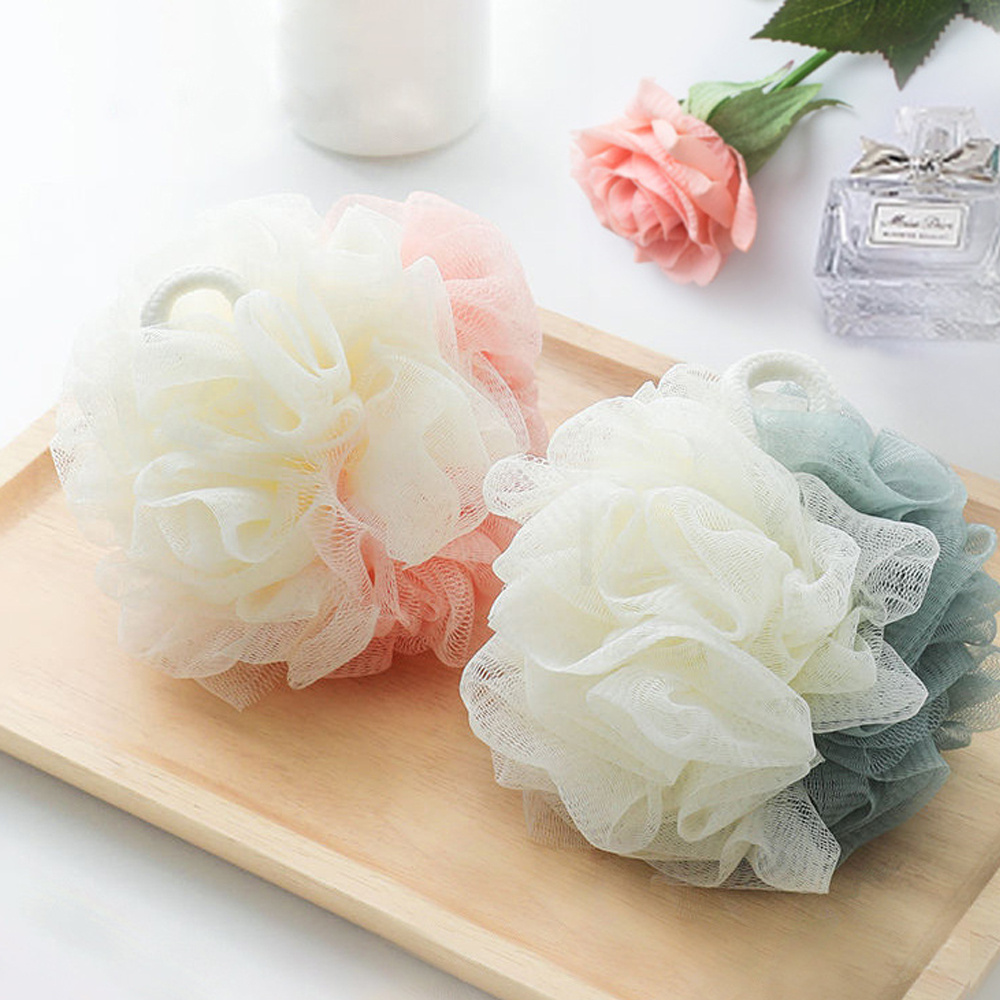 Honeycomb Cheese Bath Sponge Balls Dual purpose Bath Flowers - Temu