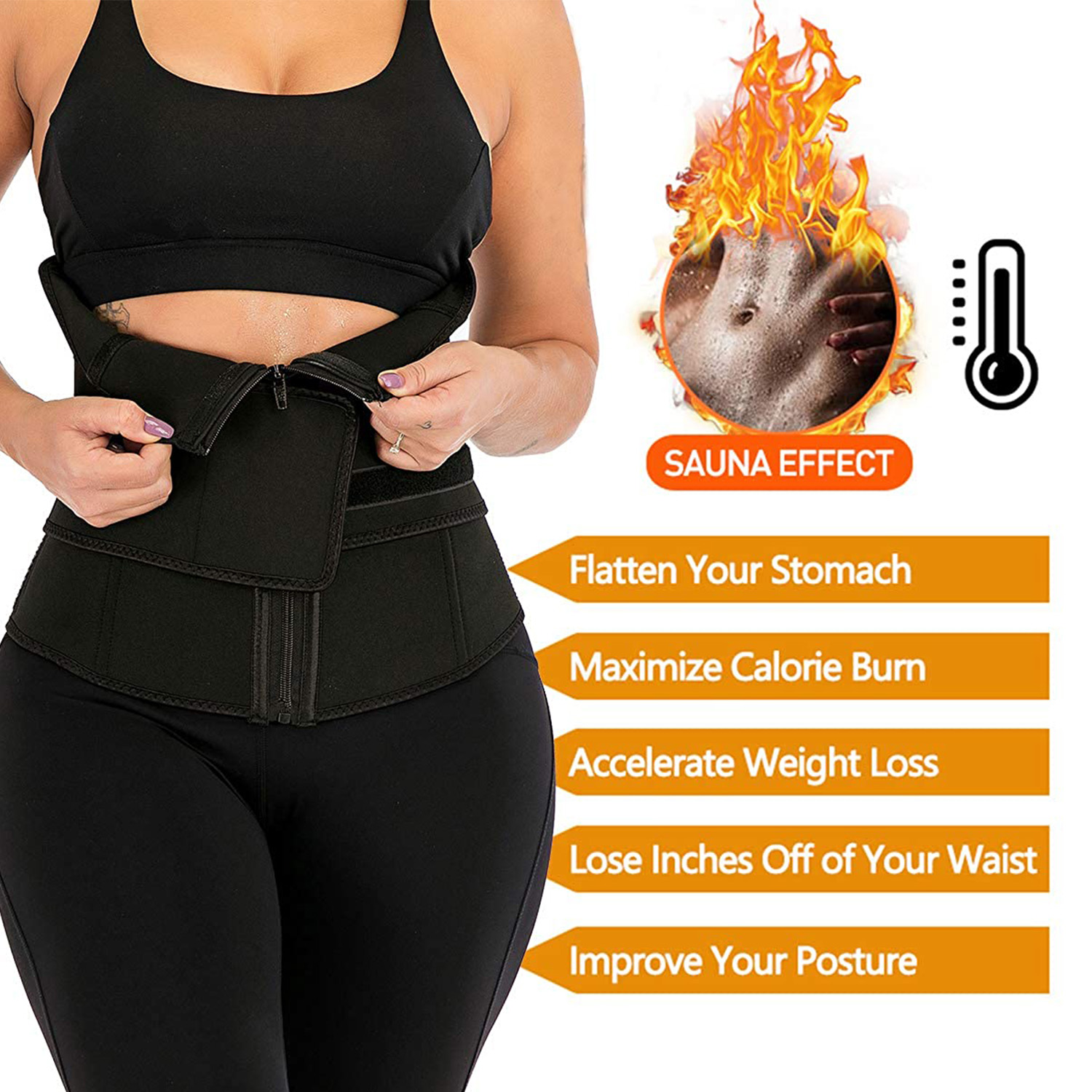 2022 Plus Size Women Neoprene Hot Vest Shaper Gym Sauna Sweat