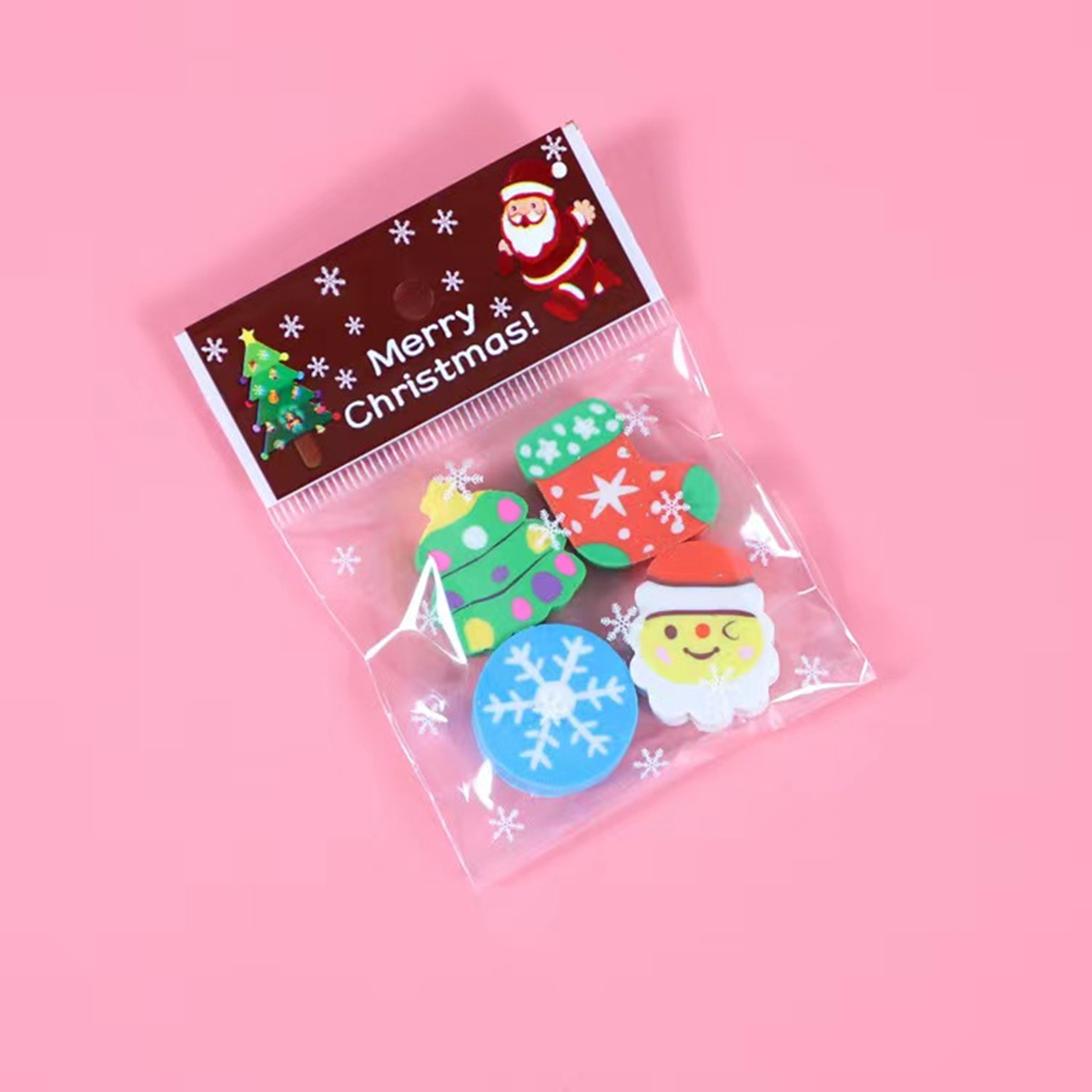 200 Pieces Mini Erasers Assortment Mini Christmas Erasers Animal Erasers  Kids Erasers Bulk Cake Erasers Mini Pencil Erasers Santa Erasers Assorted  Novelty Erase…