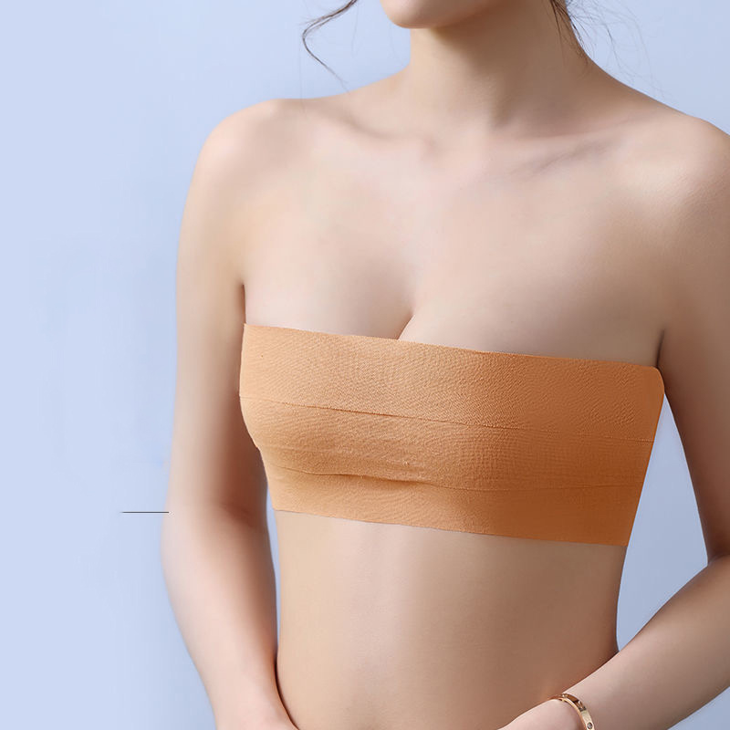 Latex Free Breast Lift Tape Sticky Bra for Big Breast Skin Color 3.8cm  Width