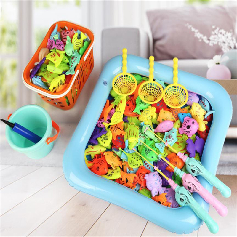 Catch the Fun with this Fishing Game Water Toy Playset!