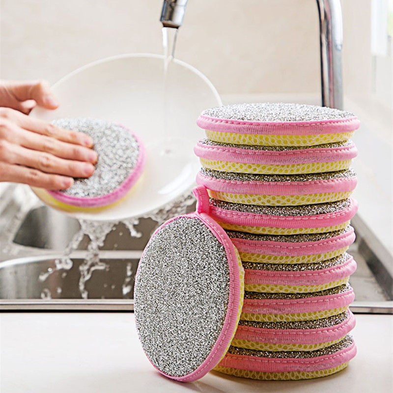 Multipurpose Wire Dishwashing Rags for Wet and Dry - 2024 New Dish Cloths  for Washing Dishes, Steel Scrubbers for Cleaning Dishes, Chain Mail  Scrubber